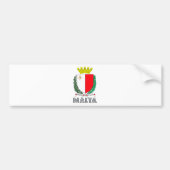 Malta Wapenmunt Bumpersticker (Voorkant)