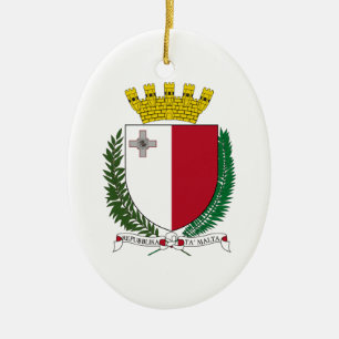 Malta Wapenmunt Keramisch Ornament