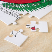 Malta - Wapenmunt Legpuzzel (Zijkant)