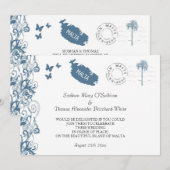 Malta Weddenschap op Malta Blue Kaart (Voorkant / Achterkant)