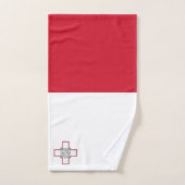 Maltaanse vlag bad handdoek (Handdoek)