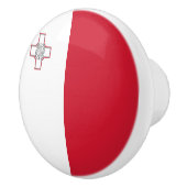 Maltaanse vlag keramische knop (Rechts)