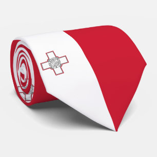 Maltaanse vlag stropdas