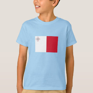 Maltaanse vlag t-shirt