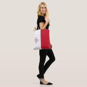 Maltaanse vlag tote bag (Op model)