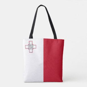 Maltaanse vlag tote bag