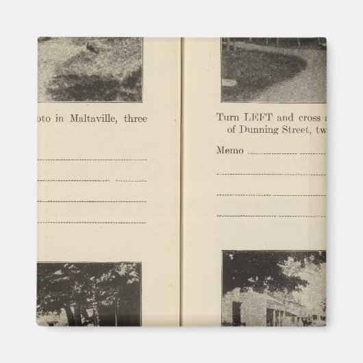 Maltaville Dunning St Magneet (Voorkant)