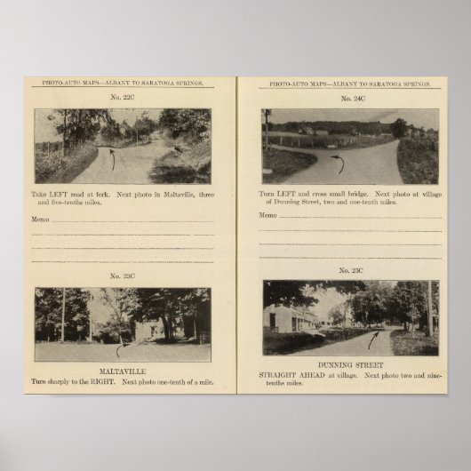 Maltaville Dunning St Poster (Voorkant)