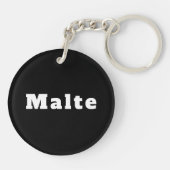 Malte Sleutelhanger (Achterkant)