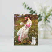 MALTEES 10 - Windflowers Briefkaart (Staand voorkant)