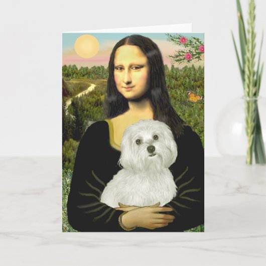 Maltees 11 - Mona Lisa Kaart (Voorkant)