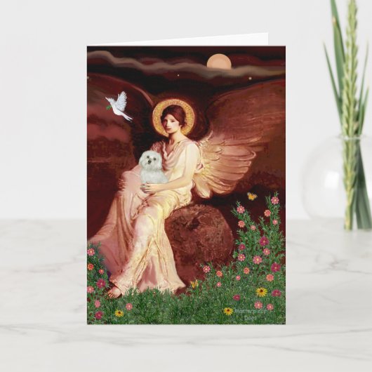 Maltees 11 - Seated Angel Kaart (Voorkant)