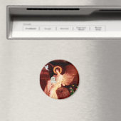 Maltees 11 - Zittende Engel Magneet (Insitu (Vaatwasser))