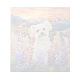 Maltees - 5,5 inch x 6 inch Notitieblok