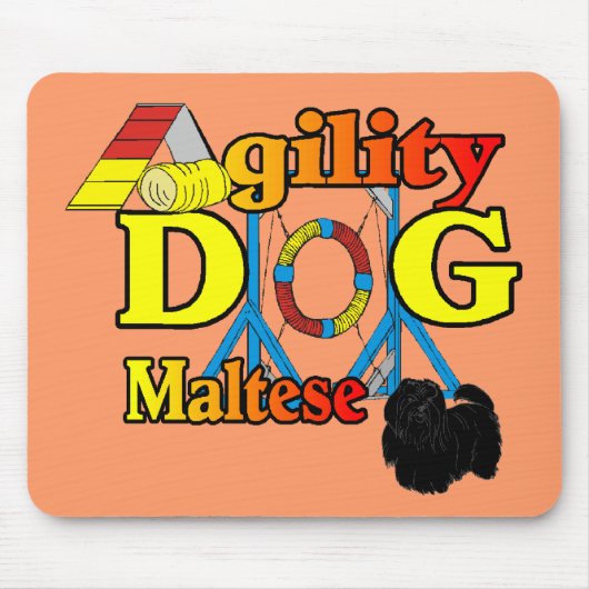 Maltees_Agility Gifts Muismat (Voorkant)