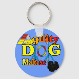 Maltees_Agility Gifts Sleutelhanger