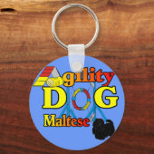 Maltees_Agility Gifts Sleutelhanger (Voorkant)