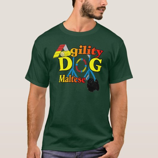 Maltees_Agility Gifts T-shirt (Voorkant)