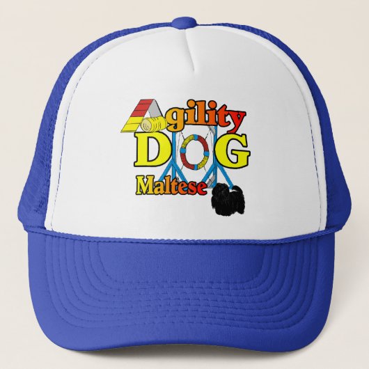 Maltees_Agility Gifts Trucker Pet (Voorkant)