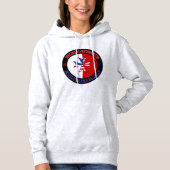 Maltees American Cross Ensign Hoodie (Voorkant)