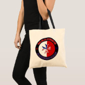 Maltees American Cross Ensign Tote Bag (Voorkant (product))