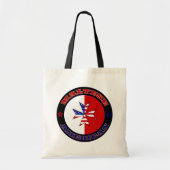 Maltees American Cross Ensign Tote Bag (Voorkant)