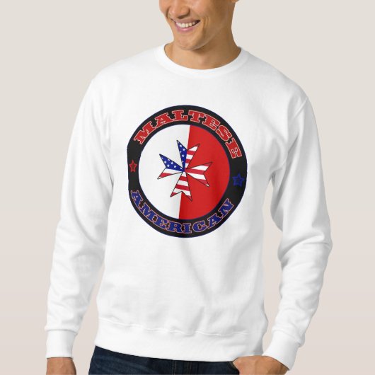 Maltees American Cross Ensign Trui (Voorkant)