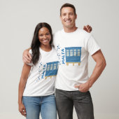 Maltees Balkon T-shirt (Unisex)