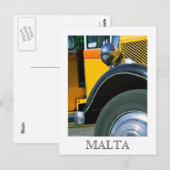 Maltees Briefkaart (Voorkant / Achterkant)