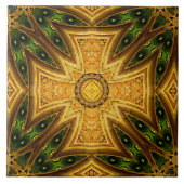 Maltees Celtic Combo Tile Tegeltje (Voorkant)