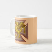 Maltees Cross Dragon Koffiemok (Voorkant links)