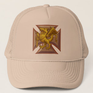 Maltees Cross Dragon Trucker Pet