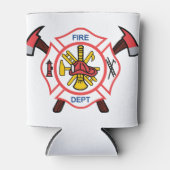 Maltees Cross Fire Dept Blikjeskoeler (Voorkant)