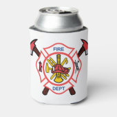 Maltees Cross Fire Dept Blikjeskoeler (Blikje Achterkant)