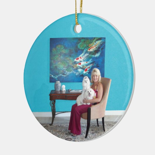 Maltees CUSTOM Ornament (Links)