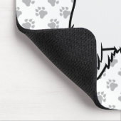 Maltees Cute Cartoon Dog Illustratie Muismat (Hoek)