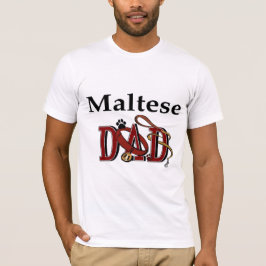 Maltees Dad Gifts T-shirt