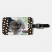 Maltees Dog Bagagelabel (Voorkant horizontaal)