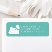 Maltees Dog Puppy Long Hair Etiket (Insitu)