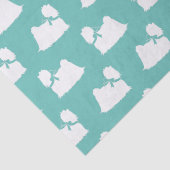 Maltees Dog Puppy Long Hair Tissuepapier (Detail)