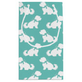 Maltees Dog Puppy Short Hair Teddy Bear Klein Cadeauzakje (Achterkant)