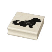 Maltees Dog Puppy Short Hair Teddy Bear Rubberstempel (Stempel)