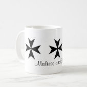 Maltees en liefhebbende Mok (Voorkant links)