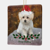 Maltees feestmaal keramisch ornament (Links)