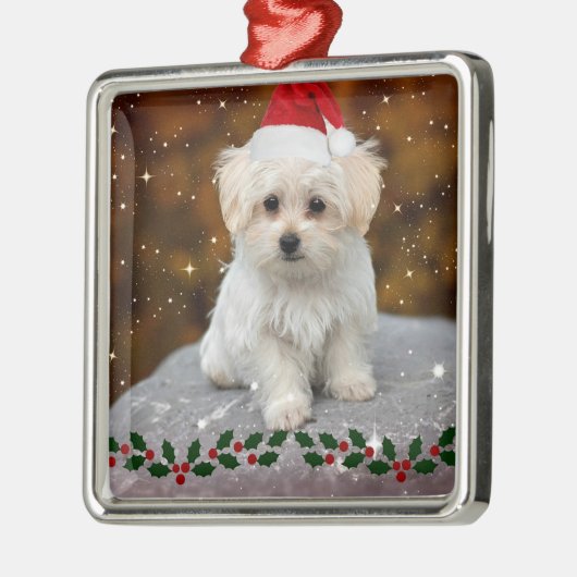 Maltees feestmaal metalen ornament (Links)