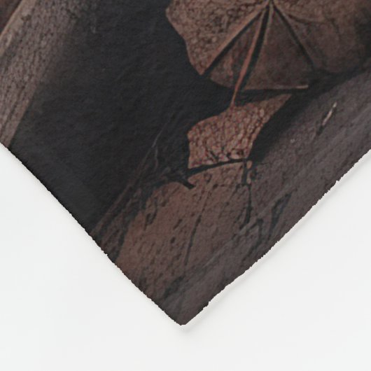 Maltees Halloween eng Fleece Deken (Hoek)