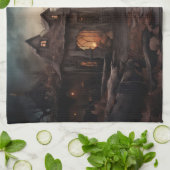 Maltees Halloween eng Theedoek (Gevouwen)