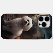 Maltees Halloween Verschrikkelijk Case-Mate iPhone Case (Achterkant (horizontaal))