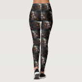 Maltees Halloween Verschrikkelijk Leggings (Achterkant)