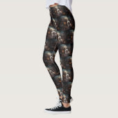 Maltees Halloween Verschrikkelijk Leggings (Links)